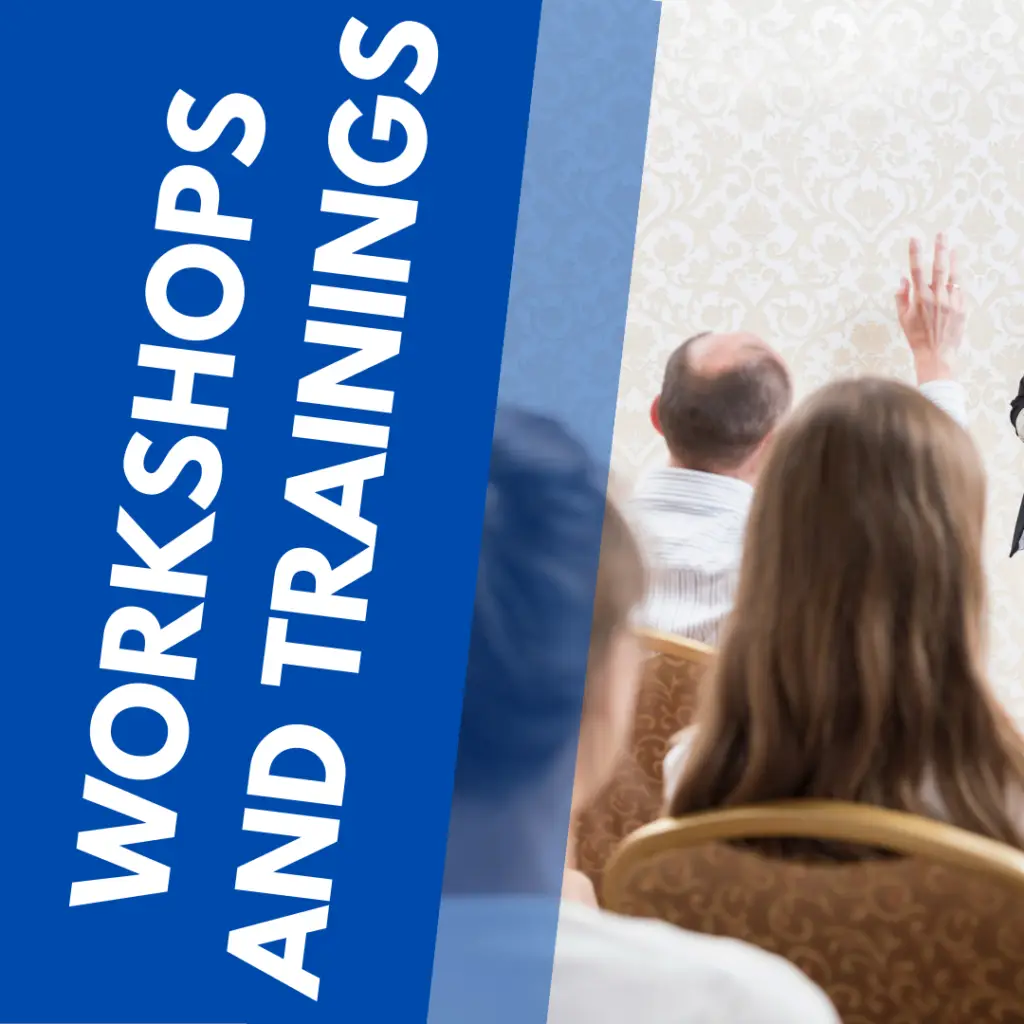 workshops and trainings